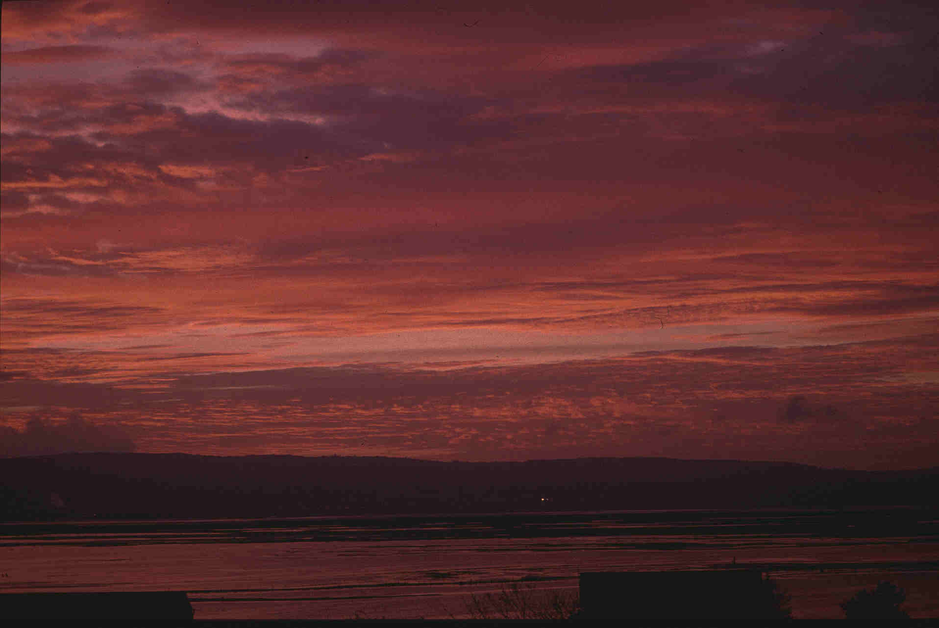 Sunset Over The Dee